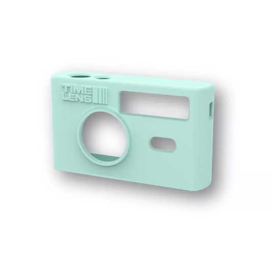 TimeLens - Coque silicone - Bleu