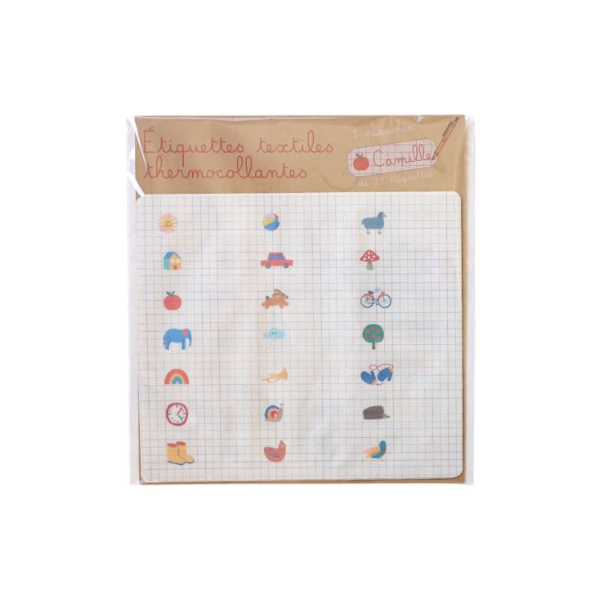 Le petit souk - Étiquettes thermocollantes pour textiles