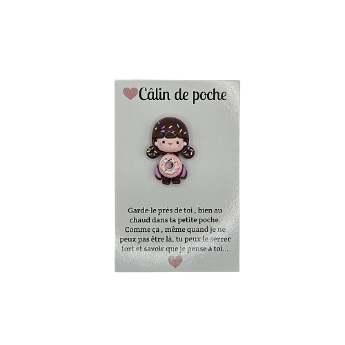 Câlin de Poche - Fille donuts