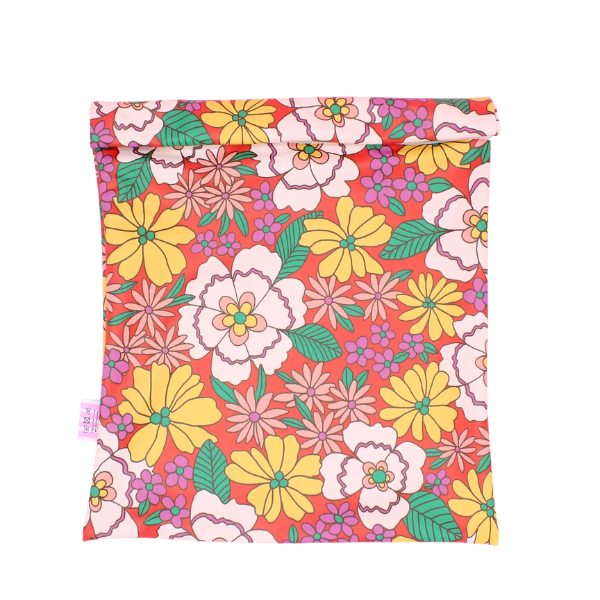 Machatatelier - Sac étanche à maillot de bain - Fleurs vintages