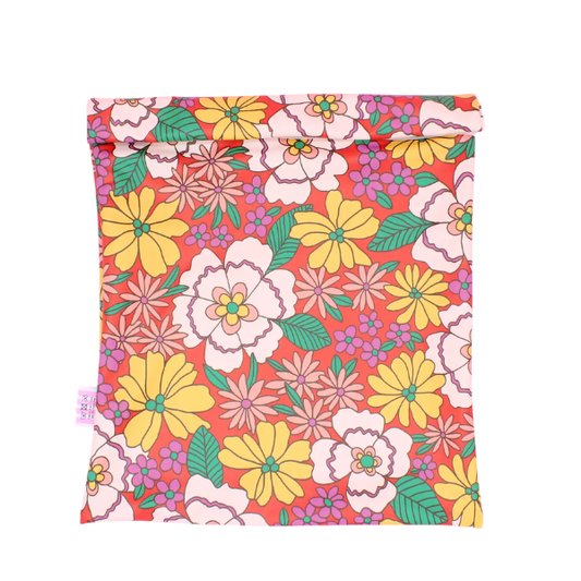 Machatatelier - Sac étanche à maillot de bain - Fleurs vintages