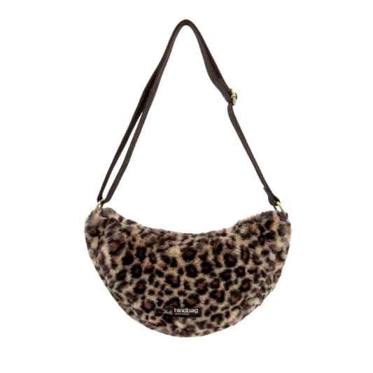 Hindbag - Sac Andréa fourrure léopard