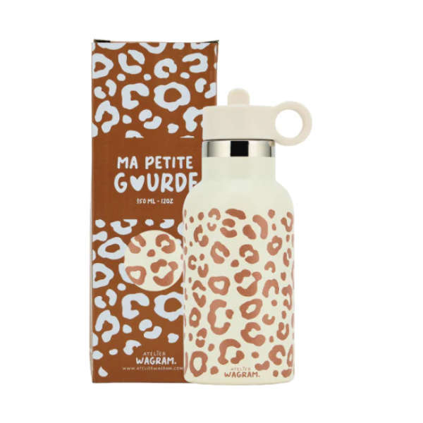 Atelier wagram - Gourde Léopard crème
