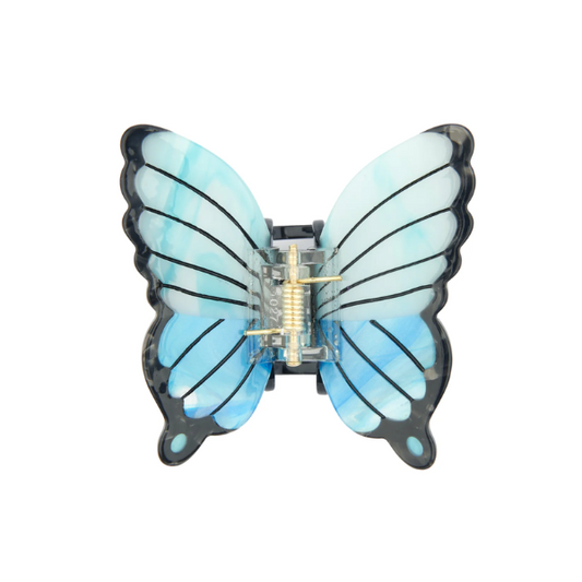 Coucou Suzette - Grosse pince Papillon bleu