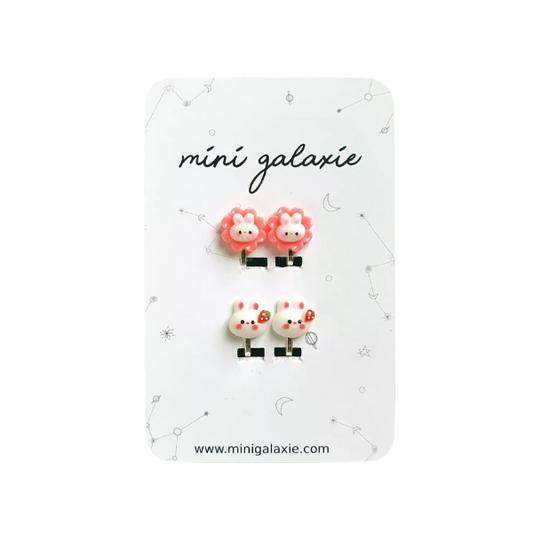 Boucles d'oreilles Clips - lapins