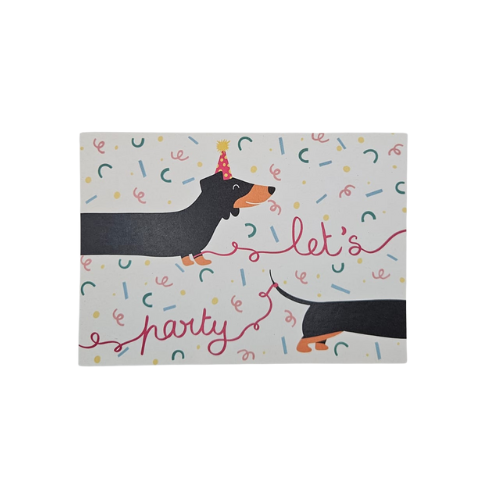 Aurélie Kacel - Carte postale  – Let’s Party