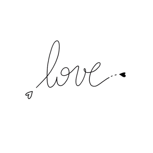 Sioou - Tatouages Éphémères - Love heart