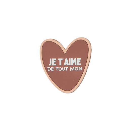 Atelier wagram - Magnet Je t'aime
