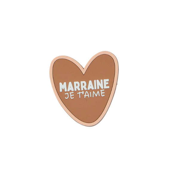 Atelier wagram - Magnet Marraine je t'aime