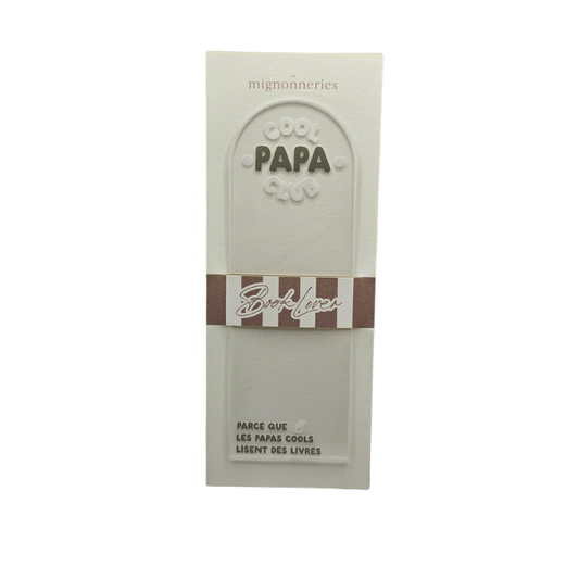 Marque-page - "Cool Papa Club"