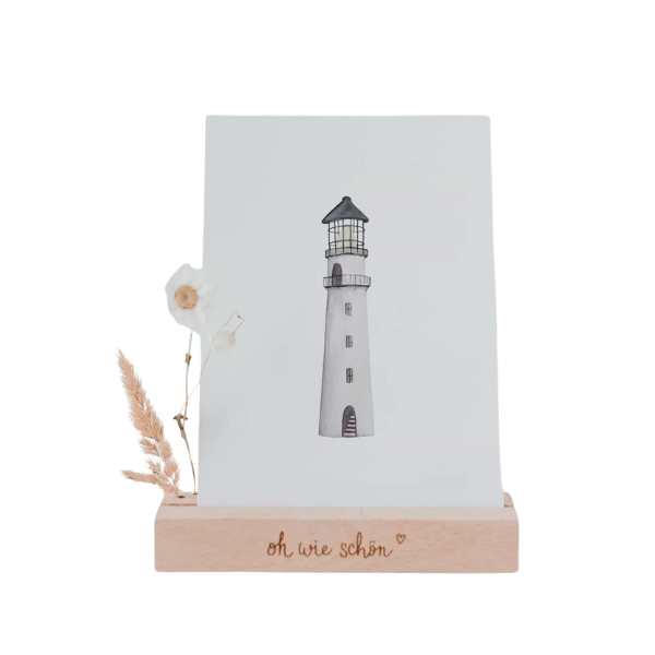 Carte aquarelle - Phare