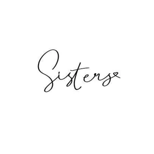 Sioou - Tatouages Éphémères - Sisters