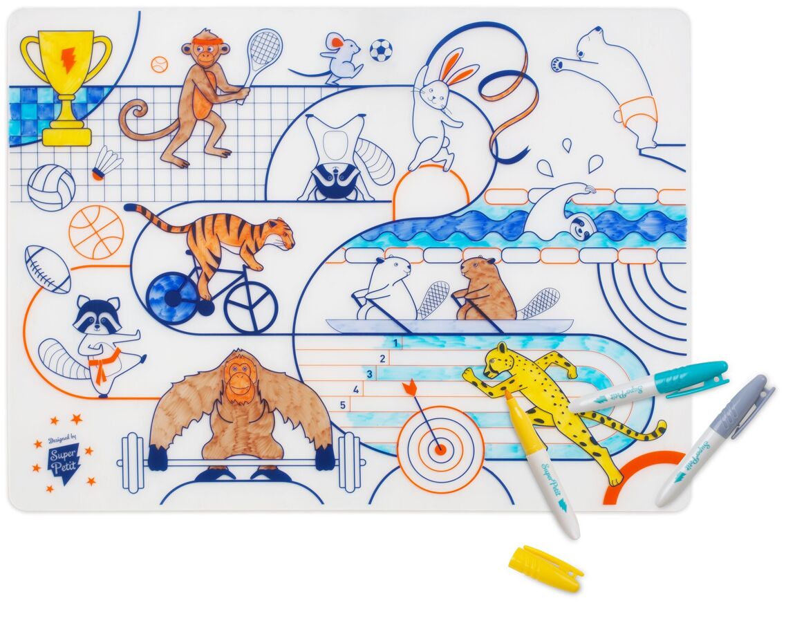 Super Petit - Set de Coloriage / Les Sports Olympiques