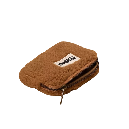 Hindbag - Porte-monnaie Teddy brun