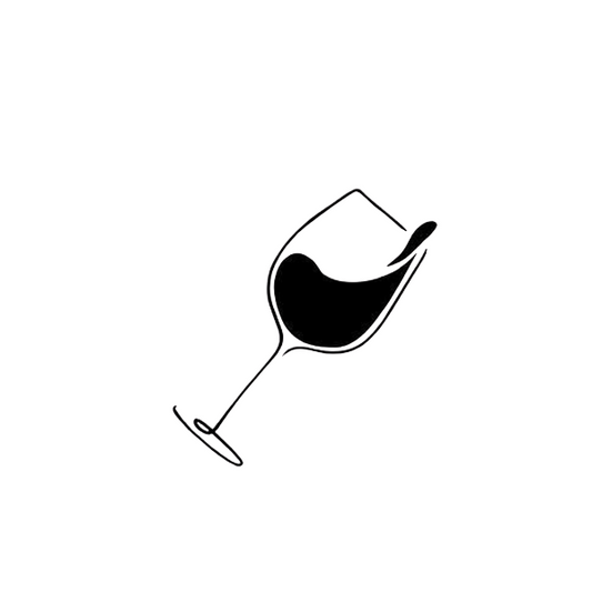 Sioou - Tatouages Éphémères - Verre de Vin